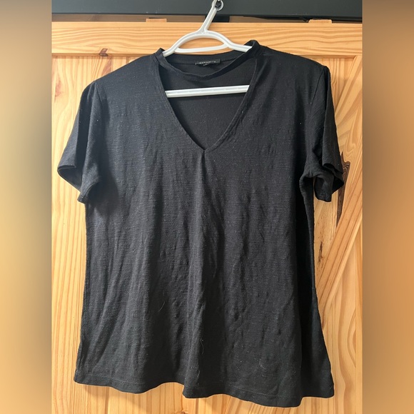 Bundle of Grey and Black Tshirts with Choker Style Neckline - Picture 2 of 2